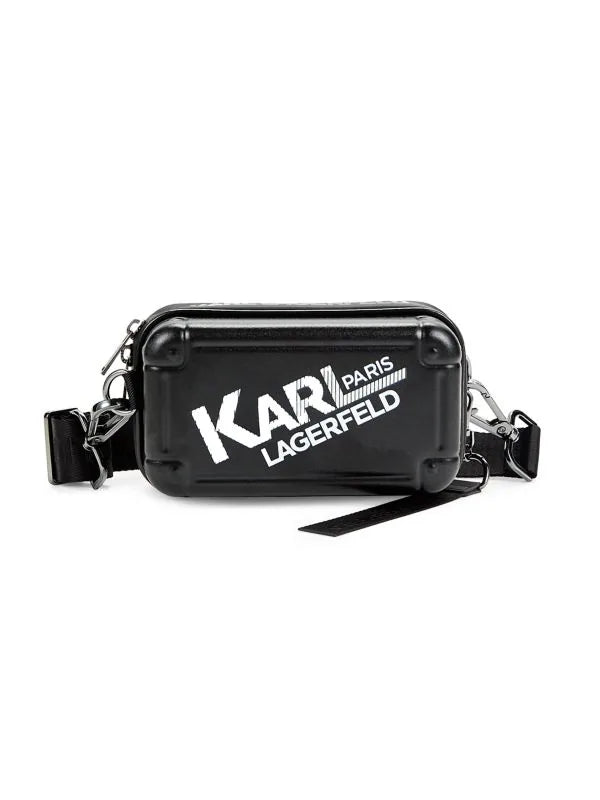 バッグ 00s Karl Lagerfeld body bag studs bk Y2K Karl Lagerfeld Logo Crossbody Bag – HIGHSTREET.CO.ZA