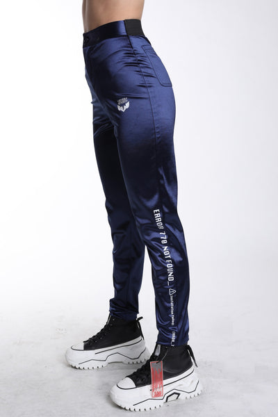 770 Satin tailored pants - Satin Navy