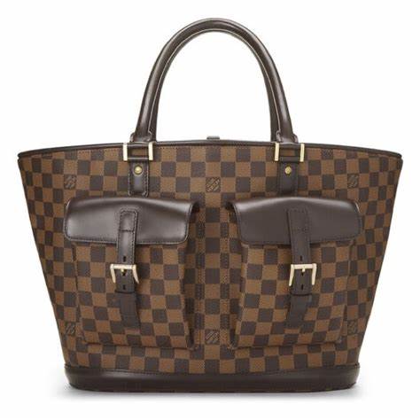 Louis Vuitton Damier Ebene Manosque GM Tote Bag (Pre-Loved) - HIGHSTREET.CO.ZA
