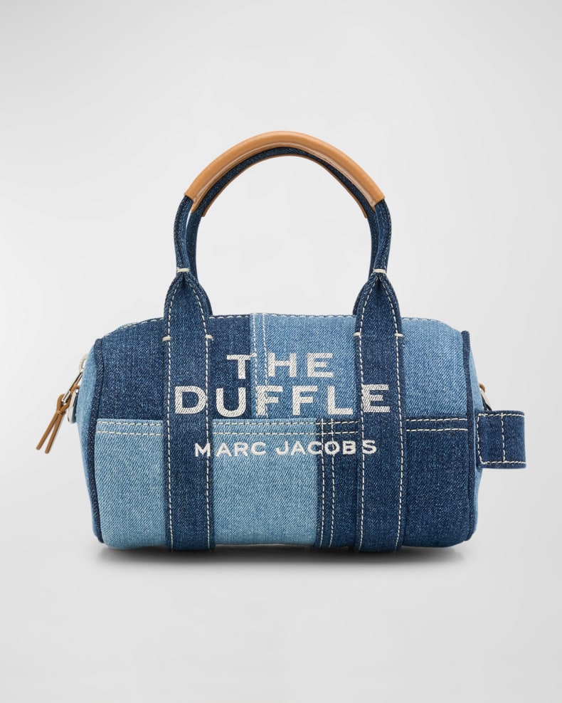 MARC JACOBS THE MINI BAG デニム Marc Jacobs The Denim Chain Dark Wash Mini Cross-Body Bag