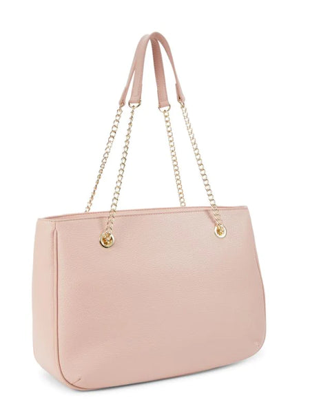 Love Moschino Heart & Chain Shoulder Bag - Pink
