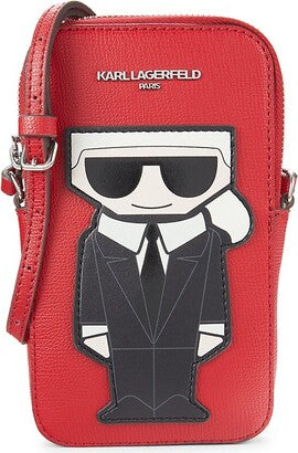 Karl Lagerfeld Maybelle Logo Phone Case - Red