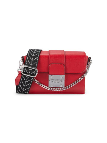 Karl Lagerfeld Jolie Harlow Leather Crossbody Bag