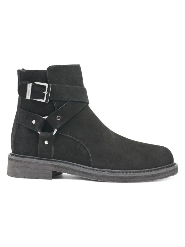 Karl Lagerfeld Paris Suede Ankle Boots - HIGHSTREET.CO.ZA