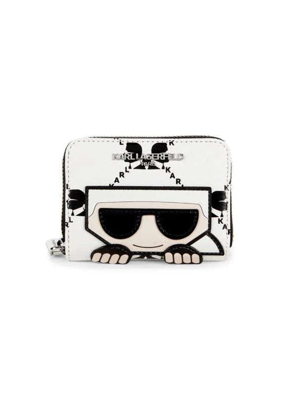 Karl Lagerfeld Maybelle Logo Wallet -White