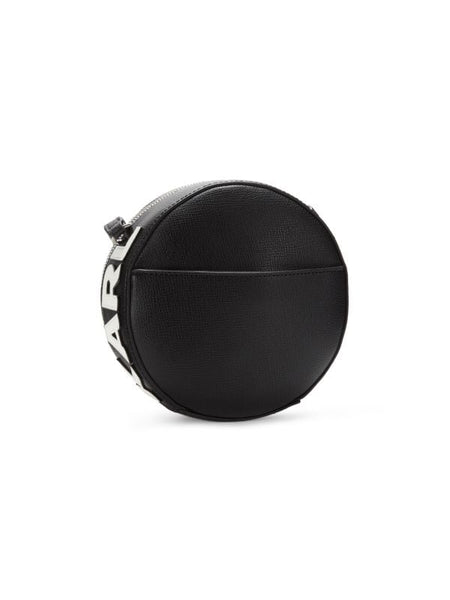 Karl Lagerfeld Abrielle Leather Round Crossbody