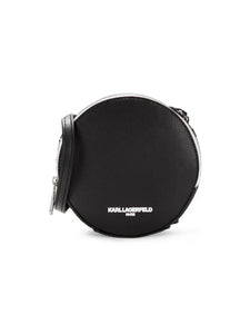 Karl Lagerfeld Abrielle Leather Round Crossbody