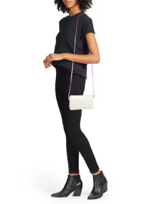 Marc Jacobs Mini Leather Crossbody Bag - Marshmallow - HIGHSTREET.CO.ZA