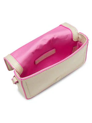 Marc Jacobs Mini Leather Crossbody Bag - Marshmallow - HIGHSTREET.CO.ZA