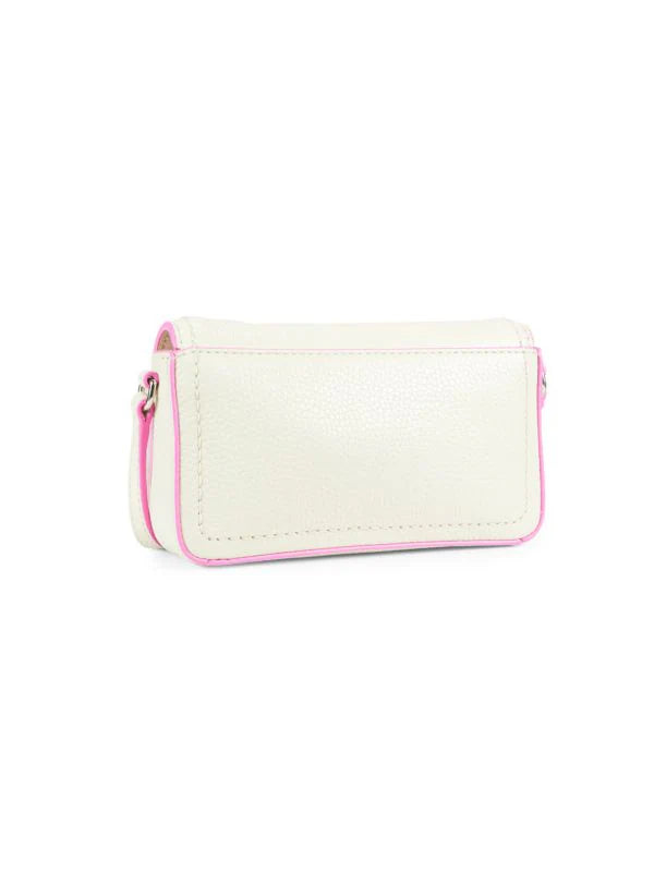 Marc Jacobs Mini Leather Crossbody Bag - Marshmallow - HIGHSTREET.CO.ZA