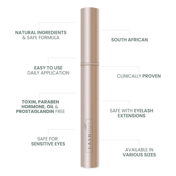 Monise | LASHOUT | Eyelash Growth Serum