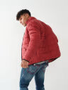 True Religion Solid Puffer - Ruby Red - HIGHSTREET.CO.ZA