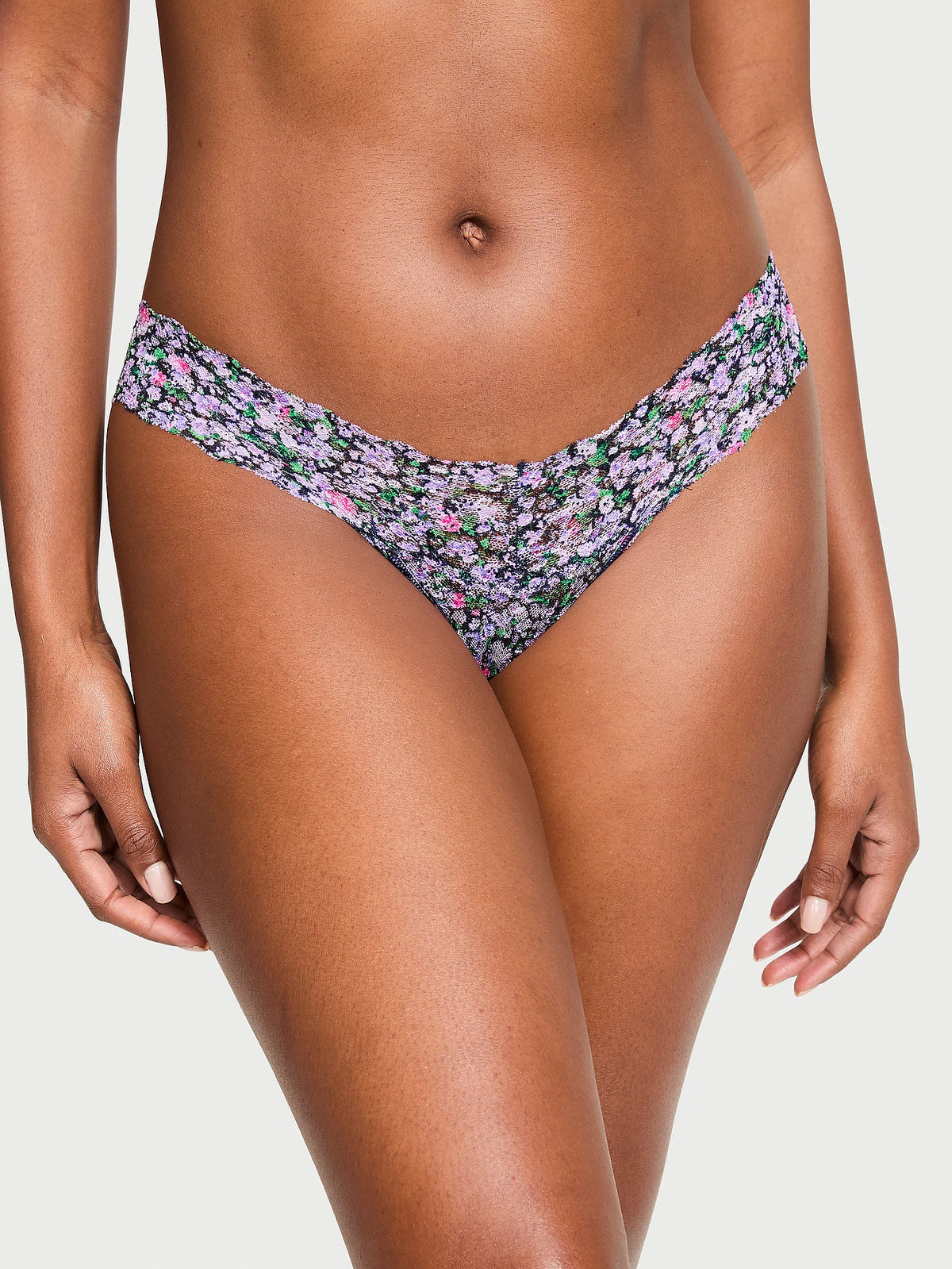 Victoria's Secret Lace Thong Panty - HIGHSTREET.CO.ZA