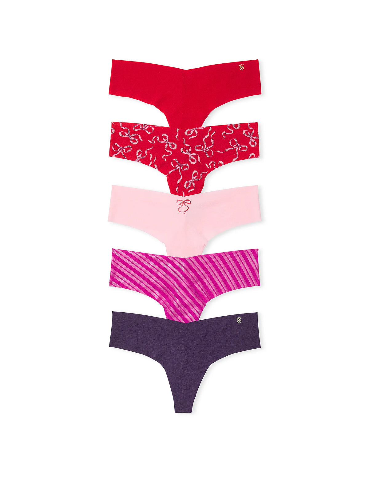 Victoria's Secret 5 Pack "No Show" Thong - HIGHSTREET.CO.ZA