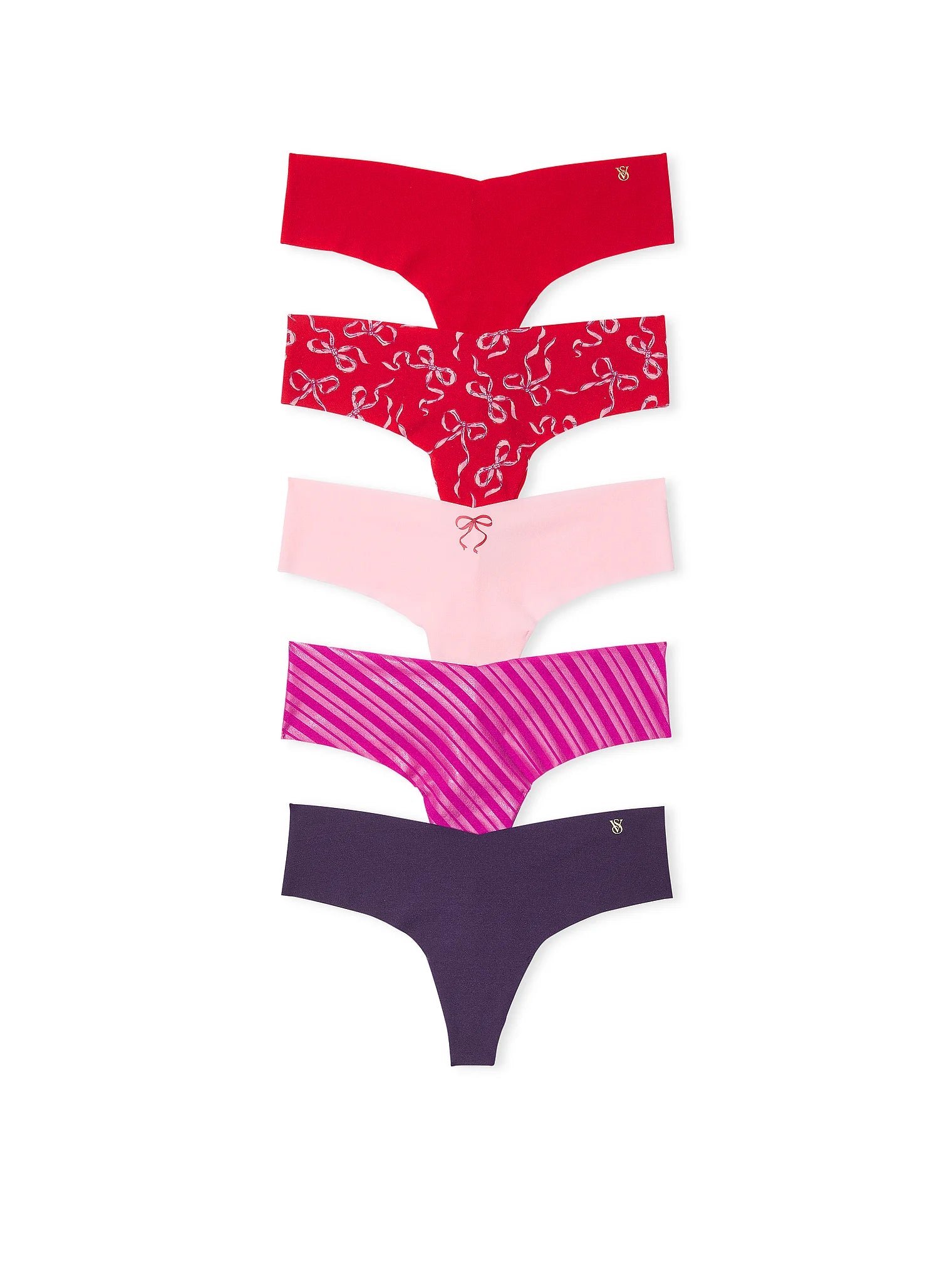 Victoria's Secret 5 Pack "No Show" Thong - HIGHSTREET.CO.ZA