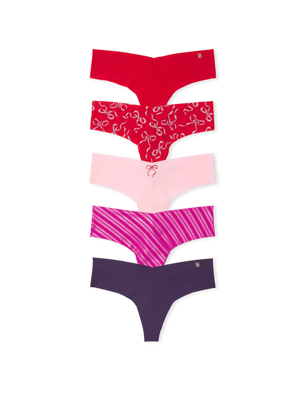 Victoria's Secret 5 Pack "No Show" Thong - HIGHSTREET.CO.ZA