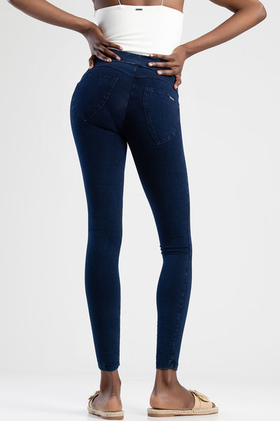 Sissy Boy "Peaches" Sculpt Knot Shaper Legging - Indigo