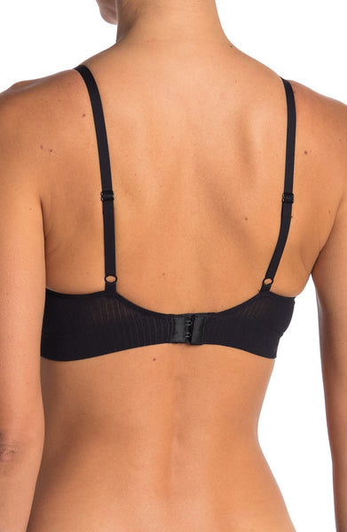 DKNY Rib Knit Scoop Bralette