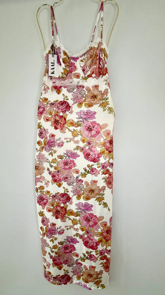 KAAL Silky Floral Dress