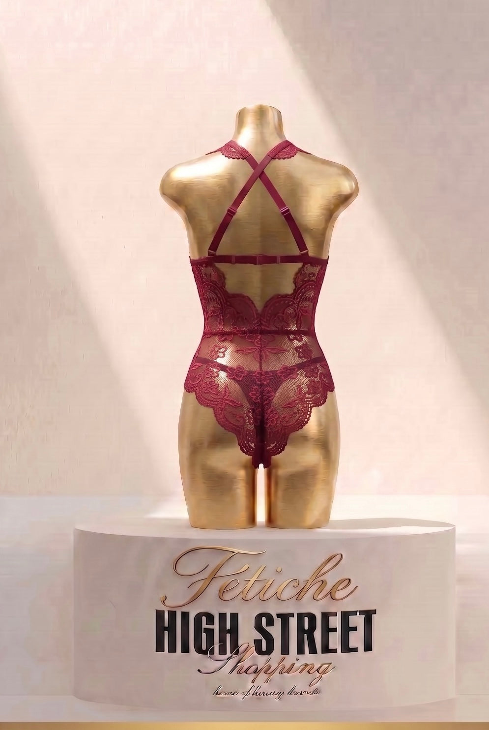Fétiche Lace Bodysuit - HIGHSTREET.CO.ZA