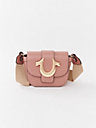 True Religion Mini Horseshoe Bag - Dusty Pink