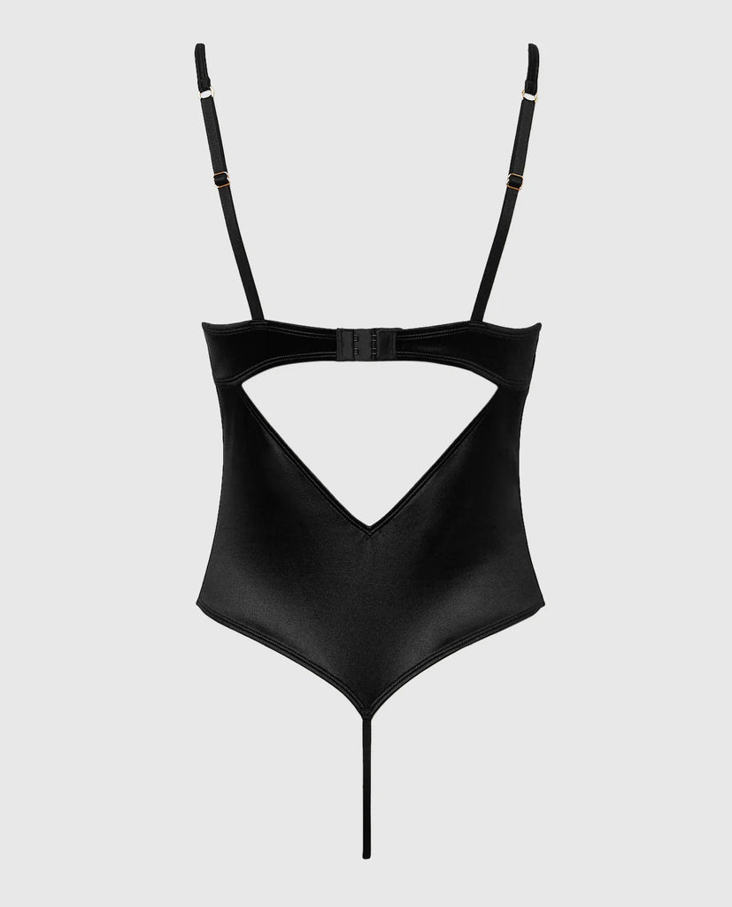 La Senza Unlined Satin Bodysuit HIGHSTREET.CO.ZA