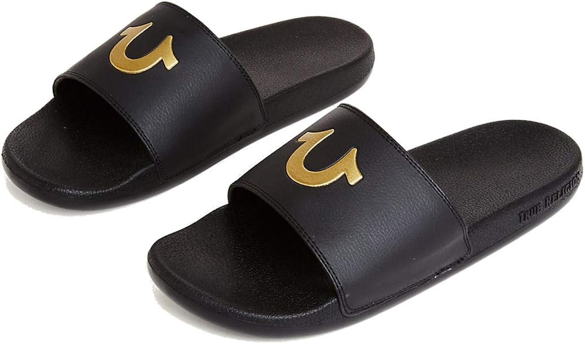 True Religion Horseshoe Logo Slide - HIGHSTREET.CO.ZA