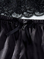 Fétiche Midnight Satin Lounge Set - HIGHSTREET.CO.ZA