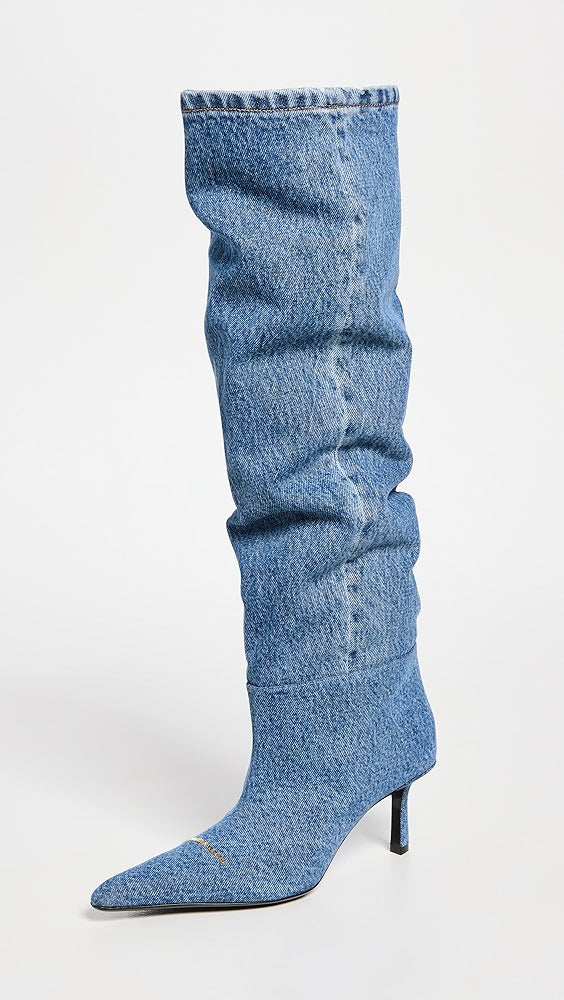 Alexander Wang Viola 65 Slouch Boots - HIGHSTREET.CO.ZA