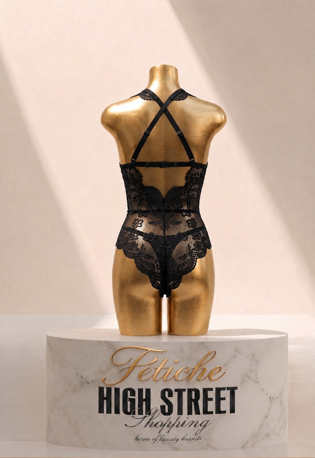 Fétiche Lace Bodysuit - HIGHSTREET.CO.ZA
