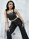True Religion Faux Leather Corset - HIGHSTREET.CO.ZA