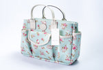 GUCCI FLORAL PRINT CANVAS TOTE - HIGHSTREET.CO.ZA
