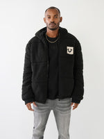 True Religion Faux Shearling Jacket - HIGHSTREET.CO.ZA
