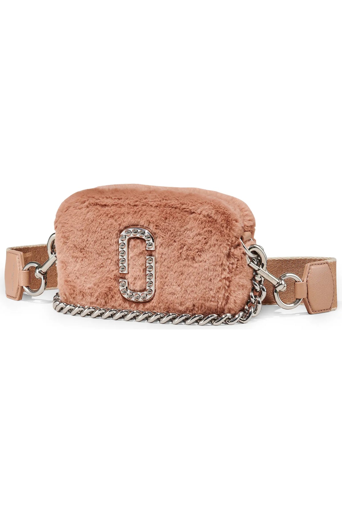 Marc Jacobs Snapshot Faux Fur Crossbody Bag