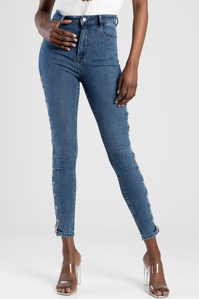Sissy Boy Ryder Skinny Jeans with Side detail