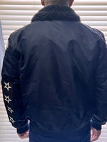REPLAY PILOT JACKET WITH FUR TRIM - HIGHSTREET.CO.ZA