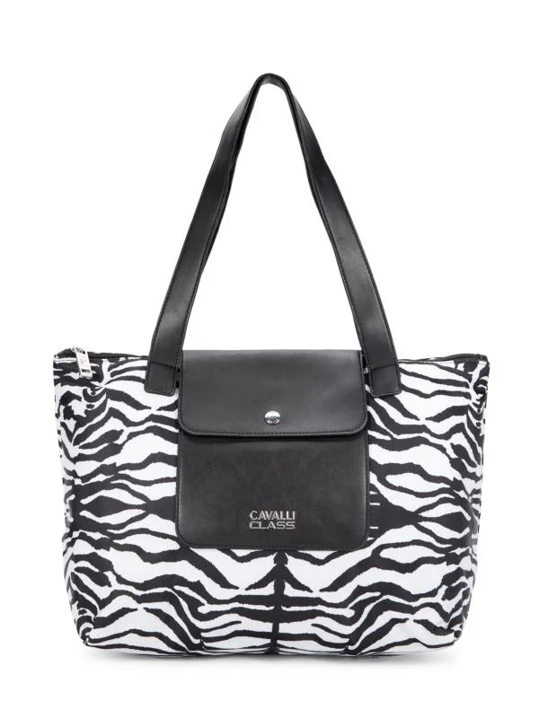 Cavalli Class Large Tote Bag - Zebra
