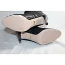 Gucci GG Chevron Nylon Drawstring Heeled Bootie Boots - HIGHSTREET.CO.ZA