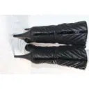 Gucci GG Chevron Nylon Drawstring Heeled Bootie Boots - HIGHSTREET.CO.ZA