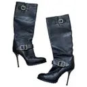 Jimmy Choo Maxima Leather Biker Boots (Pre-Loved) - HIGHSTREET.CO.ZA