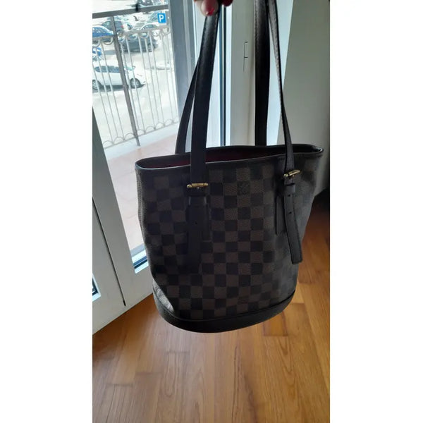 Louis Vuitton Damier Ebene Bucket Bag (Pre-Loved)