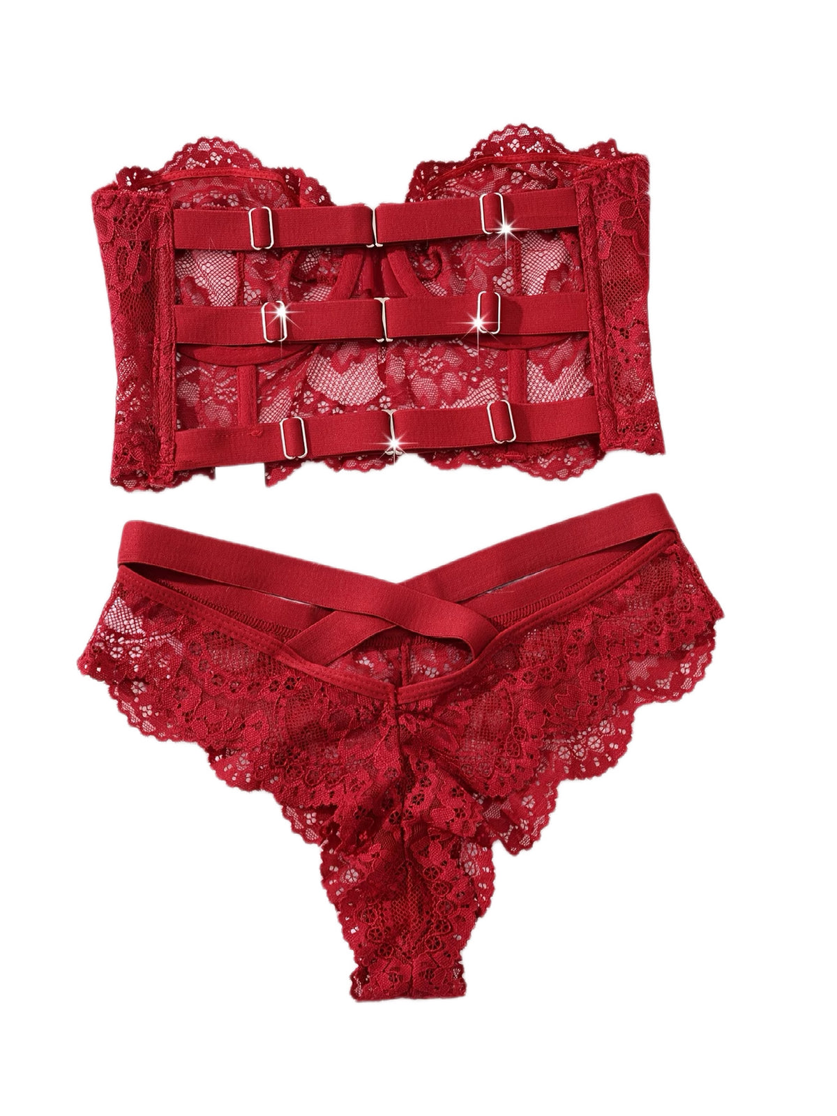 Fétiche Noir Lace Set - HIGHSTREET.CO.ZA