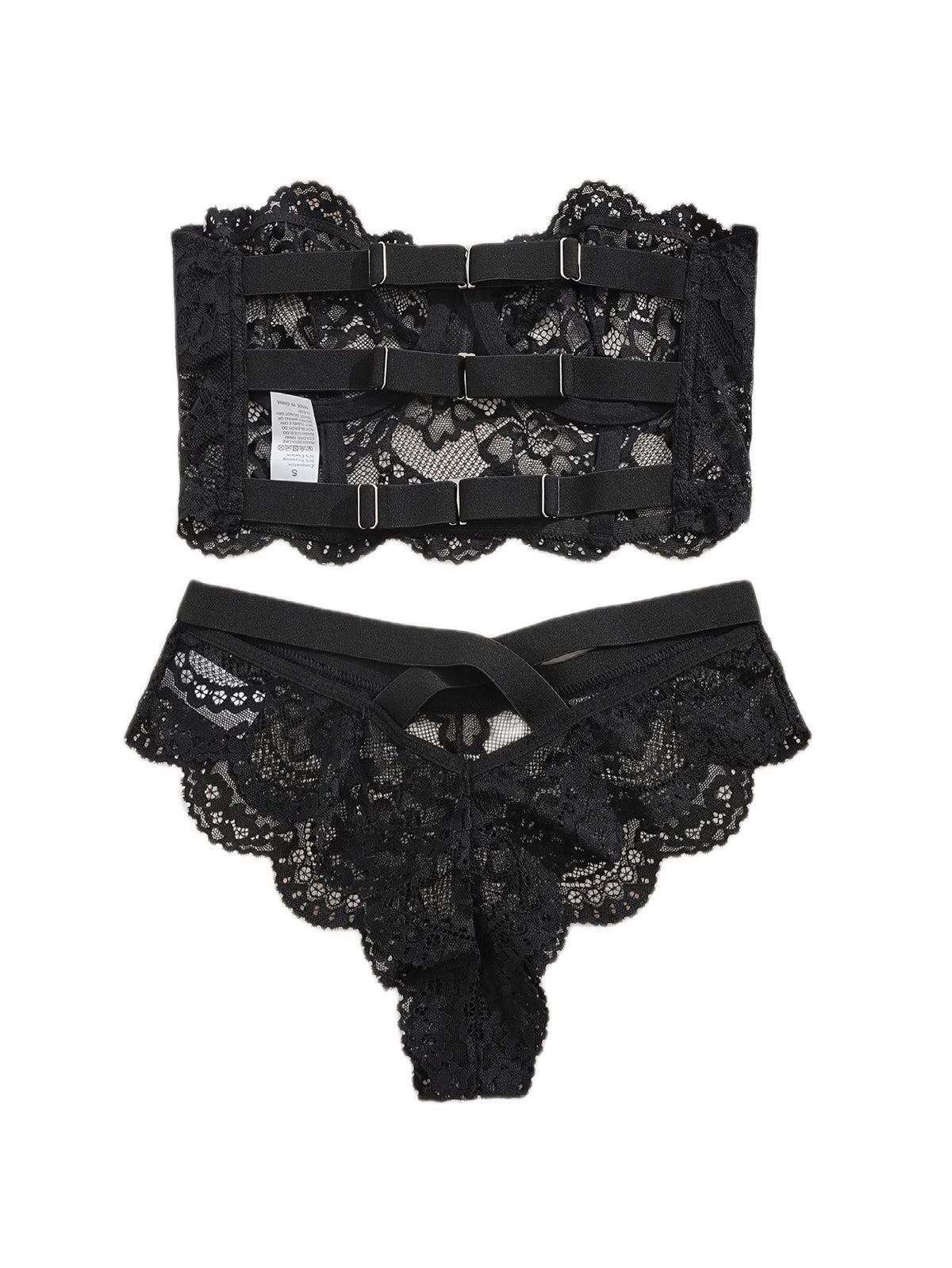 Fétiche Noir Lace Set - HIGHSTREET.CO.ZA