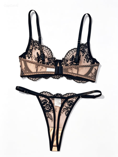 Fétiche Obsidian Lace Set - HIGHSTREET.CO.ZA