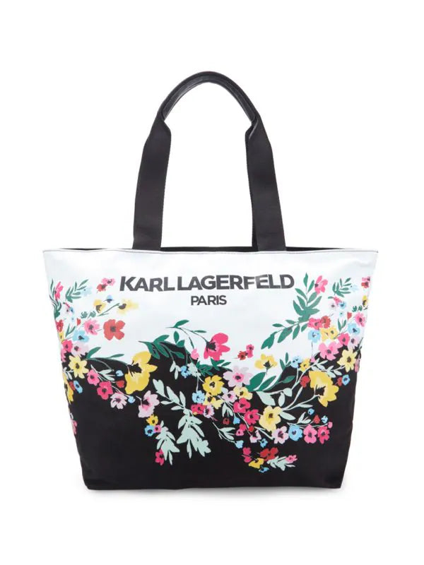 KARL LAGERFELD PARIS Kristen Canvas Tote