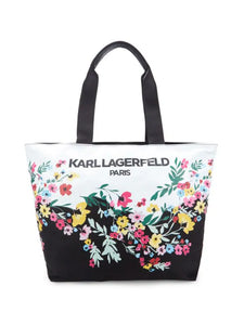 KARL LAGERFELD PARIS Kristen Canvas Tote