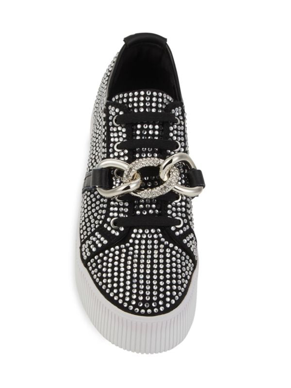 Karl Lagerfeld Viala Studded Platform Sneakers - HIGHSTREET.CO.ZA