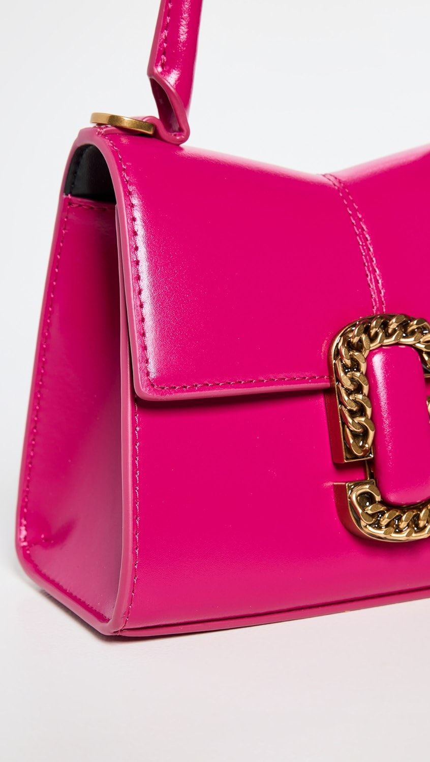 ★TOUT Y EST★ St Marc the Mini Top HandleLIPSTICK PINK MBBA Marc Jacobs The St. Marc Mini Top Handle Bag In Lipstick