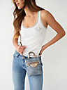 True Religion Mini Denim Tote Bag