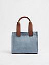 True Religion Mini Denim Tote Bag
